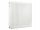  Acéllemez radiátor Diamond 2500 W fehér 1200 x 600 x 105 mm - alsó csatlakozás