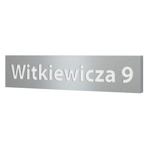 Cucudo házszám 66 x 15 cm