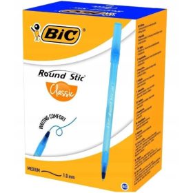   Toll gyerekeknek - BIC kerek stic klasszikus toll. Kék 60 darab
