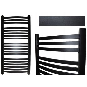    Hydro-Mat vizes fürdőszobai radiátor 477 W 575 x 970 mm fekete