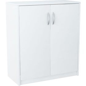   Fiókos szekrény gyerekszobába - Játékszekrény 2d szekrény fehér két ajtós polc polc