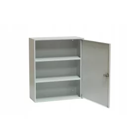 Fém elsősegélynyújtó készlet üvegajtóval AP2/S