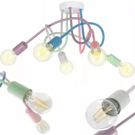  LED-ONE függesztett lámpa Világítás 5 - E27 fénypont