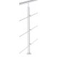 Kapaszkodó a lépcsőhöz - 42,4 x 960 mm -es hajózási oszlop, 3 csőfogantyú