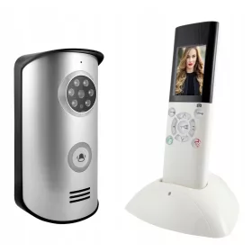   Eura WVP-02A6 video kaputelefon, 2,4" színes, képmemóriával