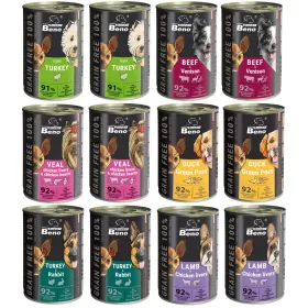  Super Beno Nedves kutyakonzerv húskeverék 12x415g