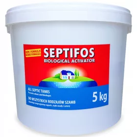   Szennyvíztisztító - SEPTIFOS por szeptikus tartályokhoz 5 l 5 kg