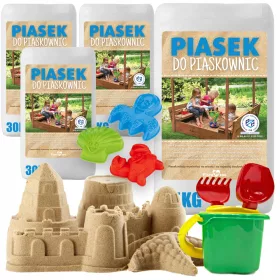   Homok a homokozóba - Sandbox homok 120 kg -os tanúsítvánnyal rendelkező gyermekek számára