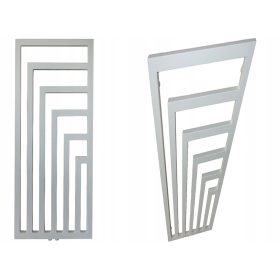  Dekoratív RADIATOR 1200x520 Matt fehér szerkezet 580W