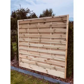   Kerítés háló, drótfonat - PERGOLA LUX FA KERÍTÉS CSAVAROS PERGOLA