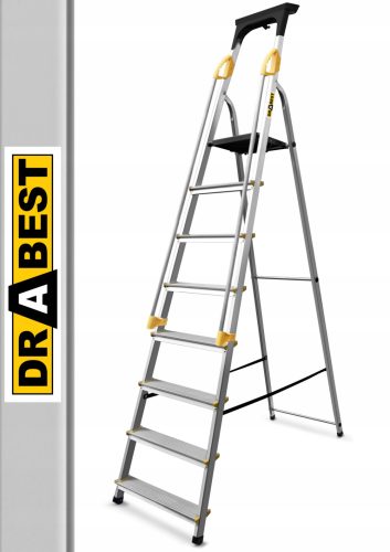 Drabest létra 3,6 m alumínium 150 kg-ig