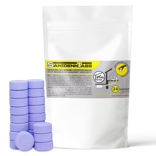  Készítmény szeptikus tartályokhoz, Biobakt tabletta, 0,12 kg