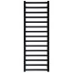  Vizes fürdőszoba radiátor Scarlet 920 W 530 x 1500 mm fekete