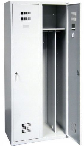 Malow kétajtós munkavédelmi szekrény, 180 cm x 80 cm