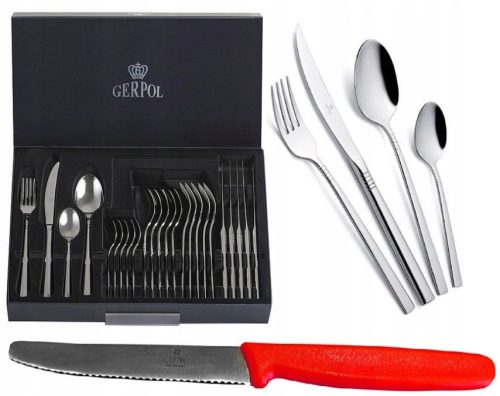 Evőeszköz készlet - Gerpol 24 evőeszközök Set Apollo szett 6 ember számára