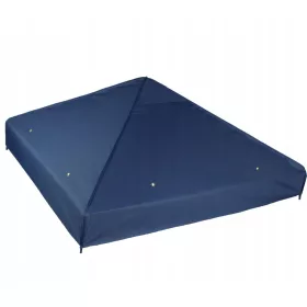   Kerti pavilon, sátrak - Burkolattető pavilon kerti sátor 3x3 kék