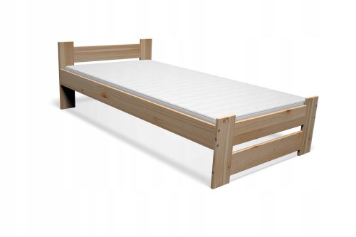 Fenyő fa ágy 90x200 + keret + matrac