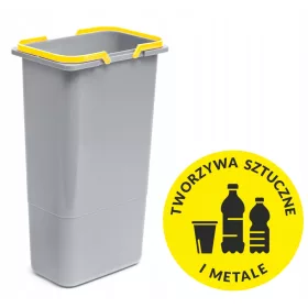   Háztartási hulladékgyűjtő - Hulladékkosár tartály a 9L szemét elkülönítéséhez