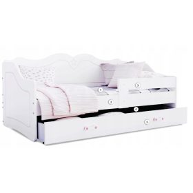 Gyerekágy 180x80 fehér + LILI matrac