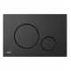 WC öblítő gomb - Alcaplast Black-Mat M678 gomb