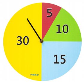   Óra a gyerekszobába - 3D falmatricák - BUTTERFLIES BUTTERFLIES lux - sárga