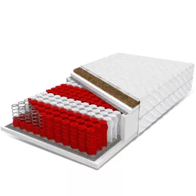 Matrac 80x200 zseb kókuszdió opál