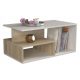  TopEshop Prima négyszögletes dohányzóasztal 90 x 51 x 43 cm sonoma tölgy