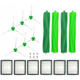   Fúvóka, kefe porszívóhoz - Kefe görgők szűrők az Irobot Roomba E5 E6 i7 7+ -hoz