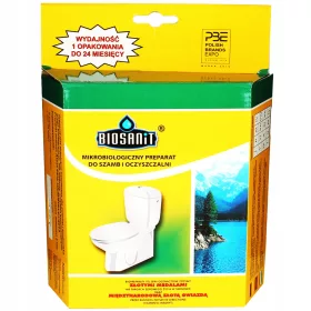    BIOSANIT szer szennyvíztisztító telepi szeptikus tartályokhoz 500g