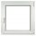 PVC ABLAK 60 X 60 / 600 X 600 mm RU FEHÉR