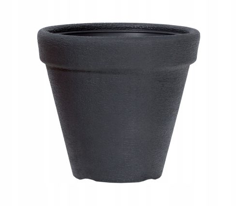  Prosperplast virágcserép 58 cm x 58 x 47 cm átmérő 58 cm műanyag szürke és ezüst árnyalatok