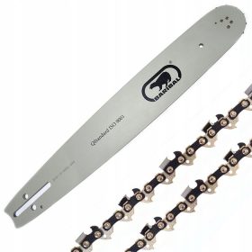   Vezetősín - 2x lánc + makita dcs 430/520/husqvarna 350/435/440 útmutató