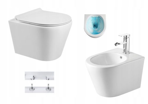 WC csésze wc - Mexen Rico Bowl to WC Rimless Board Slim + Bidet