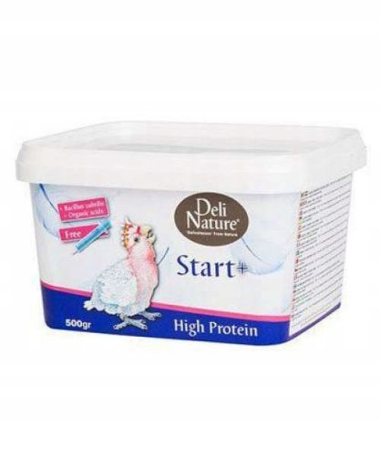 Takarmány egzotikus madarak - Deli természet start + magas fehérje 500g