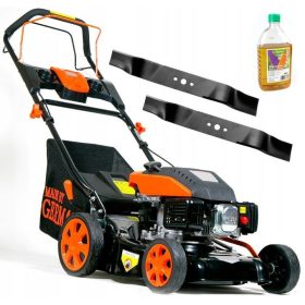   Benzines fűnyíró - Benzines fűnyíró meghajtással *6KM 40cm NÉMET 6in1