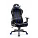  Diablo Chairs X-One 2.0 játékszék, fekete és kék ökobőr