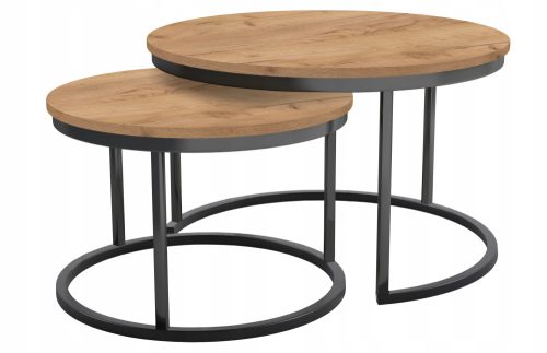 2in1 dohányzóasztal Reus Bench Loft Industrial Metal