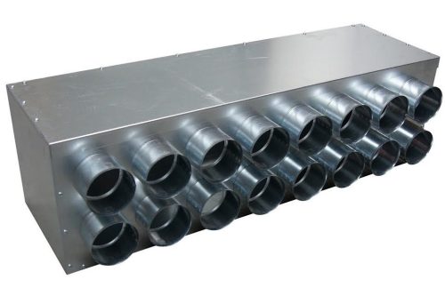 Alkatrész rekuperátor - Átvezető doboz 160/16x75 GREENFLEX + sasszegek