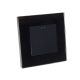 Single switch Classic, Süllyesztett B-line fekete BL-1000105