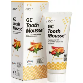   Fogkrém gyerekeknek - GC tésztafog egér tutti-frutti fluor nélkül 35 ml
