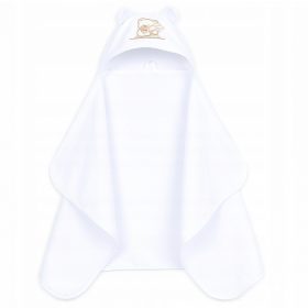   Baba törölköző kapucnival - Mamo-Tato fedje le a fürdő törülközőt egy motorháztetővel