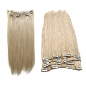    Hajdísz, hosszú szintetikus haj, világosszőke, Női Hajsziget