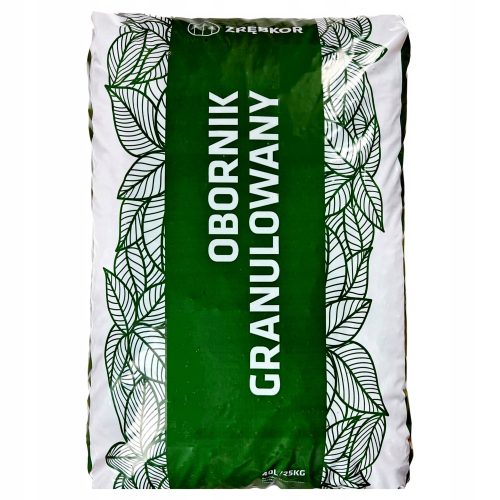 Szerves műtrágya, natúr granulátum 25 kg 40 l