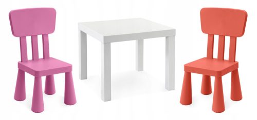  IKEA LACK asztal +2 MAMMUT mamut szék INGYENES