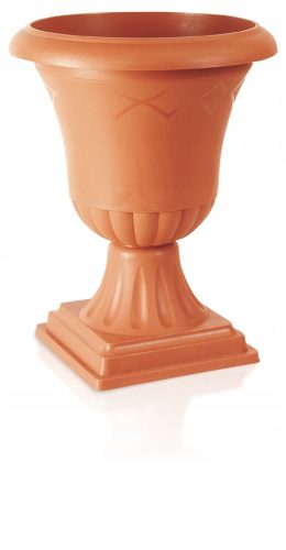  Prosperplast virágcserép 38,5 cm x 38,5 x 48,5 cm átmérőjű 39 cm műanyag barna és bézs árnyalatok