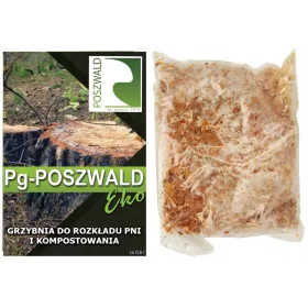  2x Pg POSZWALD Eco micélium fatörzsek bomlásához
