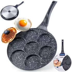    Orion Grande serpenyő tojáshoz és palacsintához, 27 cm, gránit
