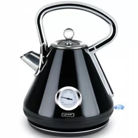    Yoer Crystal EK02BK elektromos vízforraló 3000 W 1,7 l fekete