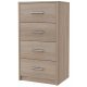 A Bodo 4S szekrény mellkasa Sonoma Oak 40 cm -es könyvespolc