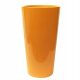  Euro3plast virágcserép 33 cm x 33 x 61 cm átmérő 33 cm műanyag narancssárga árnyalatok, sárga és arany árnyalatok